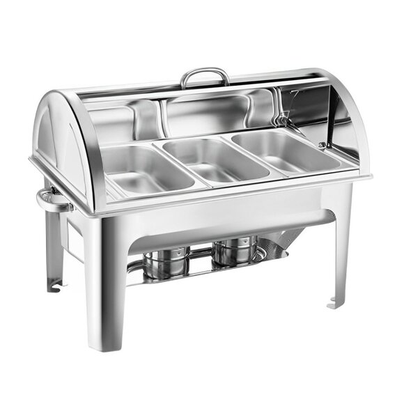 SOGA 3L Chafing Dish Triple Tray Top - Picture 2 of 8
